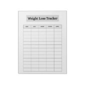 Weight Loss Tracker  ノートパッド (回転)