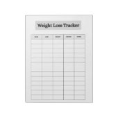 Weight Loss Tracker  ノートパッド (回転)
