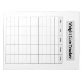 Weight Loss Tracker  ノートパッド (正面)