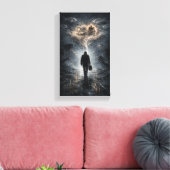 Weight of the Dream キャンバスプリント (インサイチュ (リビング))