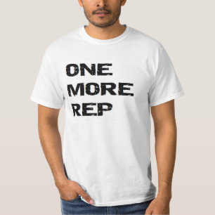 WEIGHTLIFT: 1つのより多くのREP Tシャツ