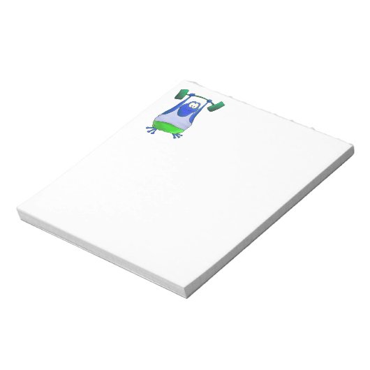 Weightlifting Frog Notepad ノートパッド (回転)