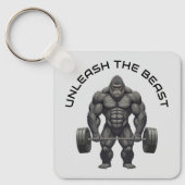 Weightlifting Gorilla キーホルダー (正面)