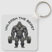 Weightlifting Gorilla キーホルダー (裏面)