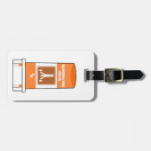 Weightlifting Is My Drug ラゲッジタグ (正面横)