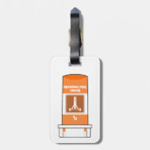 Weightlifting Is My Drug ラゲッジタグ (裏面縦)