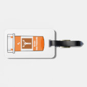 Weightlifting Is My Drug ラゲッジタグ (裏面横)