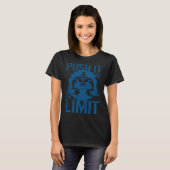 Weightlifting Workout Spartan Push It To The Limit Tシャツ (正面フル)