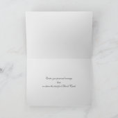 Weihnachenより。ドイツのクリスマスフォトカード シーズンカード (内部)