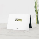 Weihnachenより。ドイツ語のクリスマスカード シーズンカード (裏面)