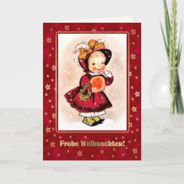 Weihnachenより。ドイツ語のクリスマスカード シーズンカード