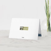 Weihnachenより。ドイツ語のクリスマスカード シーズンカード (裏面)