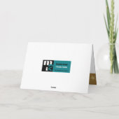 Weihnachenより。ドイツ語のクリスマスカード シーズンカード (裏面)