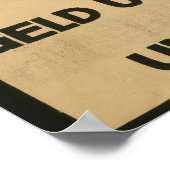 Weihnachen Im Feld ポスター (角)