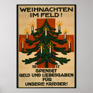 Weihnachen Im Feld ポスター