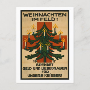 Weihnachen Im Feld ポストカード