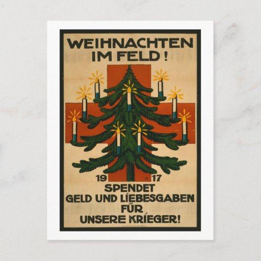 Weihnachen Im Feld ポストカード (正面)