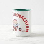 weihnachen、weihnacht、weihnachte、weihnachts マグカップ (中央)
