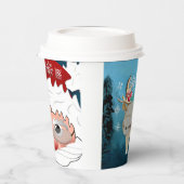 Weihnacht Papp Design  紙コップ (左)