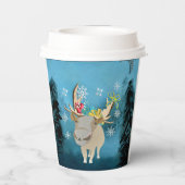 Weihnacht Papp Design  紙コップ (裏面)