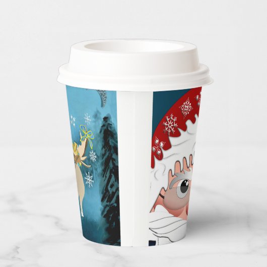 Weihnacht Papp Design  紙コップ (右)