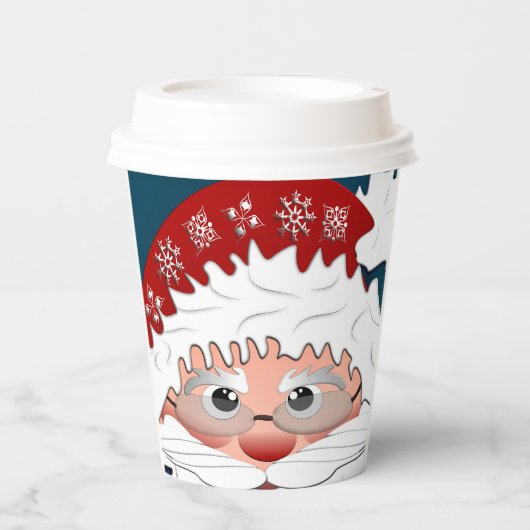 Weihnacht Papp Design  紙コップ (正面)