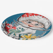 Weihnacht, Xmas Behälter ペーパープレート (アングル)