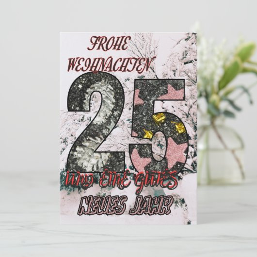 WEIHNACHTEN 招待状 (スタンド正面)