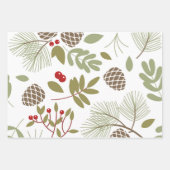 Weihnachten, elegant. ラッピングペーパーシート (正面3)