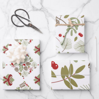Weihnachten, elegant. ラッピングペーパーシート