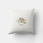 Weihnachten, elegant, Winter. Dekokissen クッション (裏面)