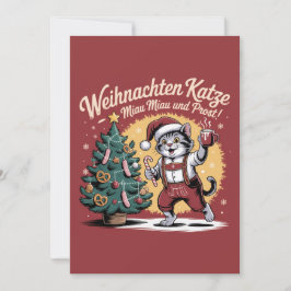 Weihnachten Katze - Christmas Cat シーズンカード