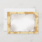 Weihnachten mit Ren 出欠カード (裏面)