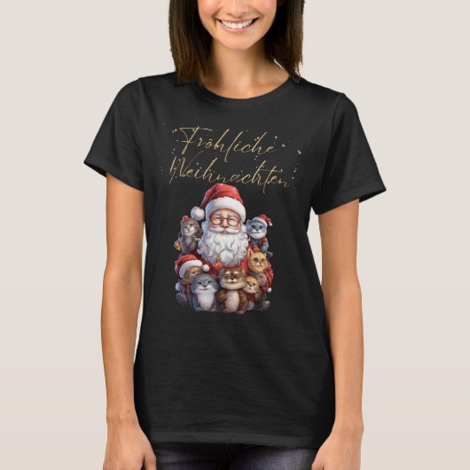 Weihnachten mit unseren Liebsten Tシャツ (正面)