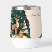 Weihnachtlicher Rentier Wald Rahmen (正面)