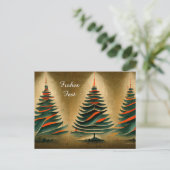 Weihnachtsbaum. Art Deco Style ポストカード (スタンド正面)