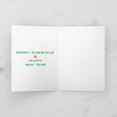 "Weihnachtsbaum" Weihnachtskarte シーズンカード (内部)