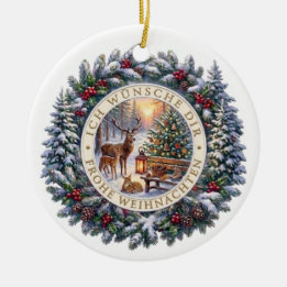 Weihnachtsbaumbehang - Weihnachtsornament セラミックオーナメント