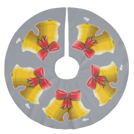 Weihnachtsbaumdecke ブラッシュドポリエステルツリースカート