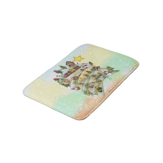 Weihnachtsdorf   バスマット (アングル)