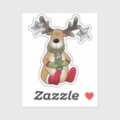 Weihnachtselch  シール (シート)
