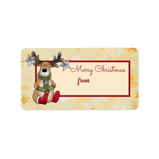 Weihnachtselch ラベル (正面)