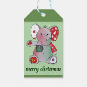 Weihnachtselefant ギフトタグ (裏面)