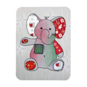 Weihnachtselefent マグネット (縦)