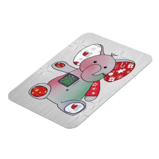 Weihnachtselefent マグネット (左側)