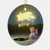 Weihnachtsengel セラミックオーナメント (左)