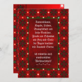 Weihnachtsgedicht Deutsch，テキストの追加 (正面/裏面)