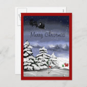 Weihnachtsgruss, Geschenk für den Fuchs シーズンポストカード (正面/裏面)