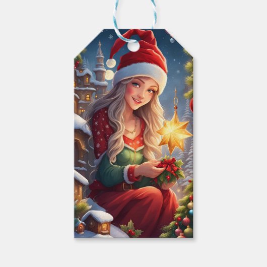 Weihnachtsgrüße ギフトタグ (正面)