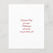 Weihnachtsgrüße チラシ (裏面)